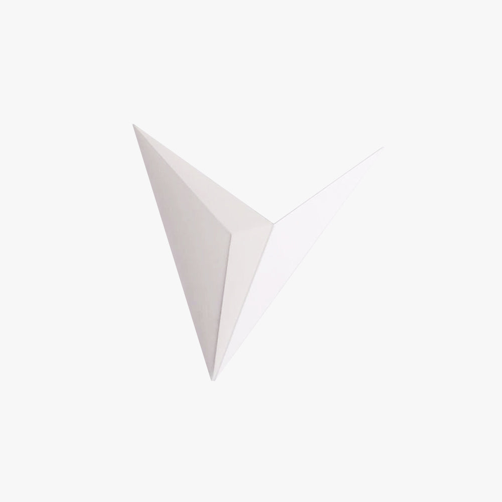 Modern Lighting For Bedroom Triangular Metal LED Wall Lamp