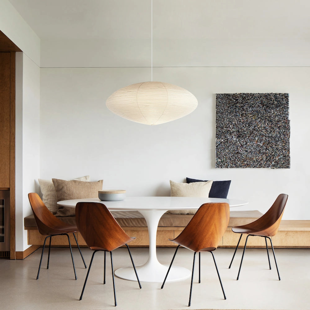 Soft Ambient Glow Washi Paper Pendant Light