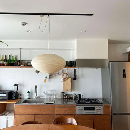 Soft Ambient Glow Washi Paper Pendant Light