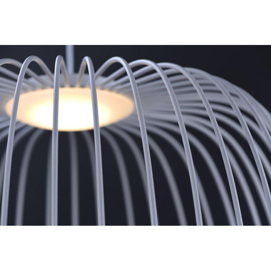 Pendant Light Cage Aero Spokes With Integrated LED