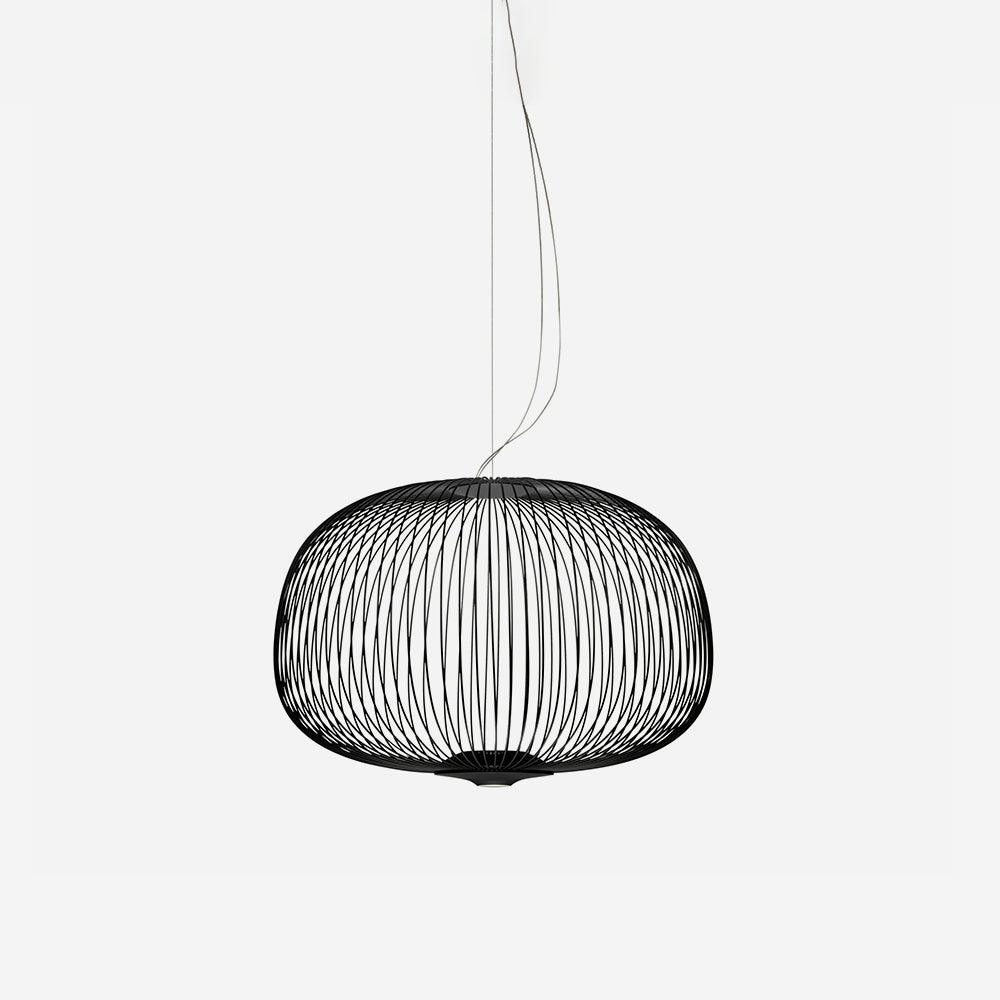 Pendant Light Cage Aero Spokes With Integrated LED