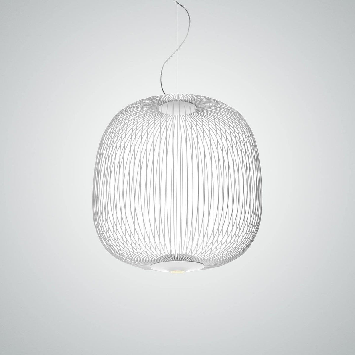 Pendant Light Cage Aero Spokes With Integrated LED