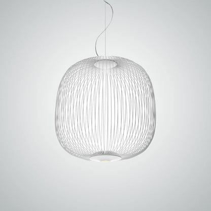 Pendant Light Cage Aero Spokes With Integrated LED