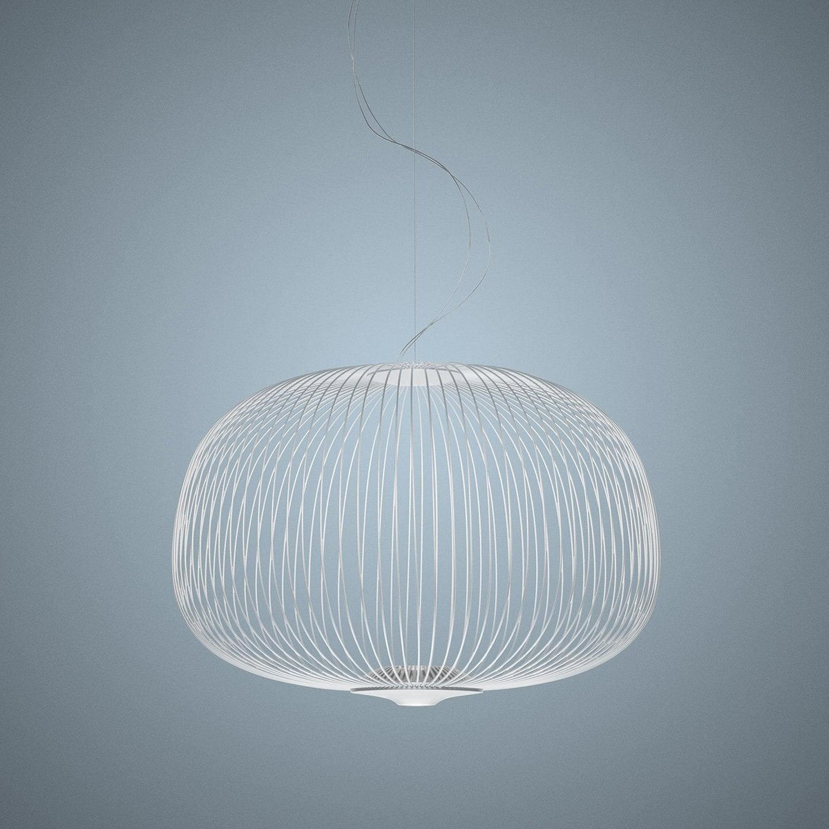 Pendant Light Cage Aero Spokes With Integrated LED