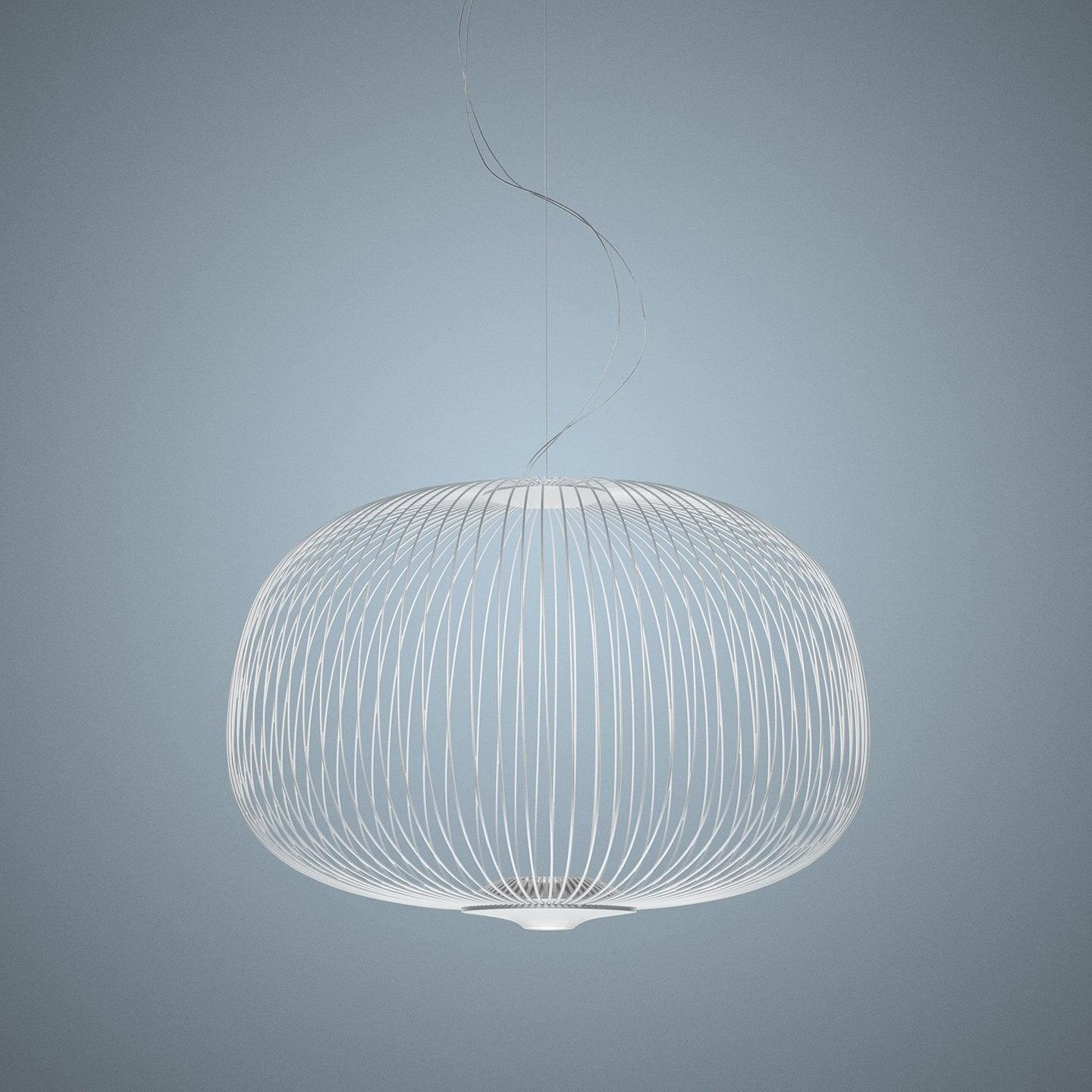 Pendant Light Cage Aero Spokes With Integrated LED