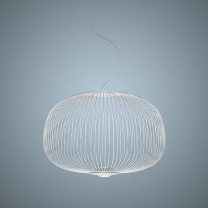 Pendant Light Cage Aero Spokes With Integrated LED