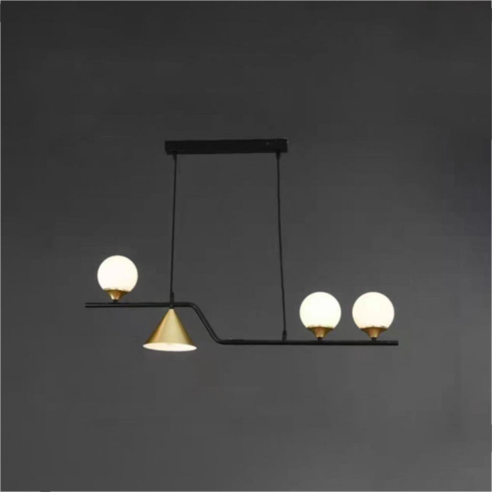 Modern Glass and Metal LED Pendant Lamp for Ambience Arisha