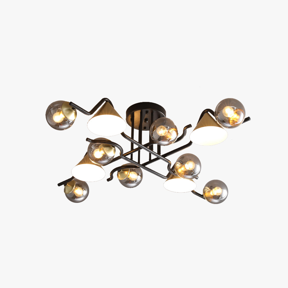 LED Flush Mount Ceiling Light For Bedroom And Living Room Lumira