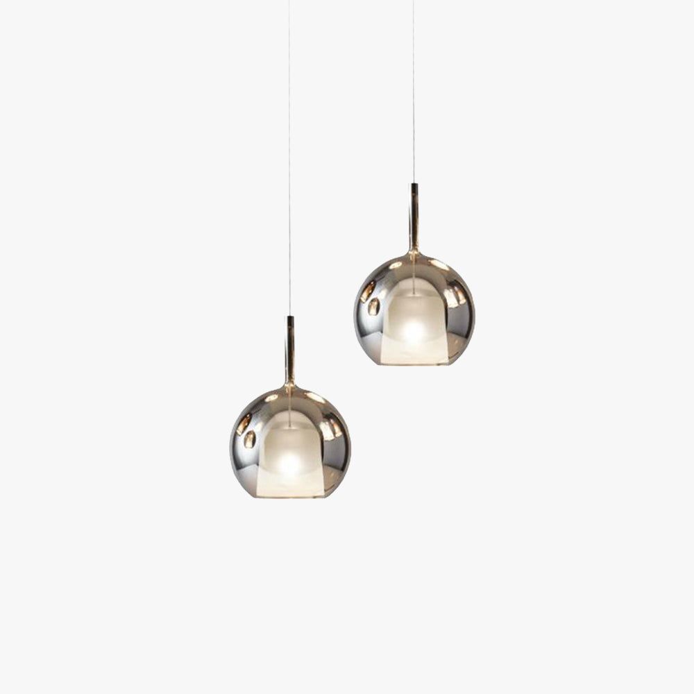 Pendant Light Elegant Glass Globe For Dining Room