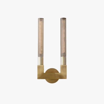 Lamp For Bedroom And Dining Mid Century Glass Brass Wall
