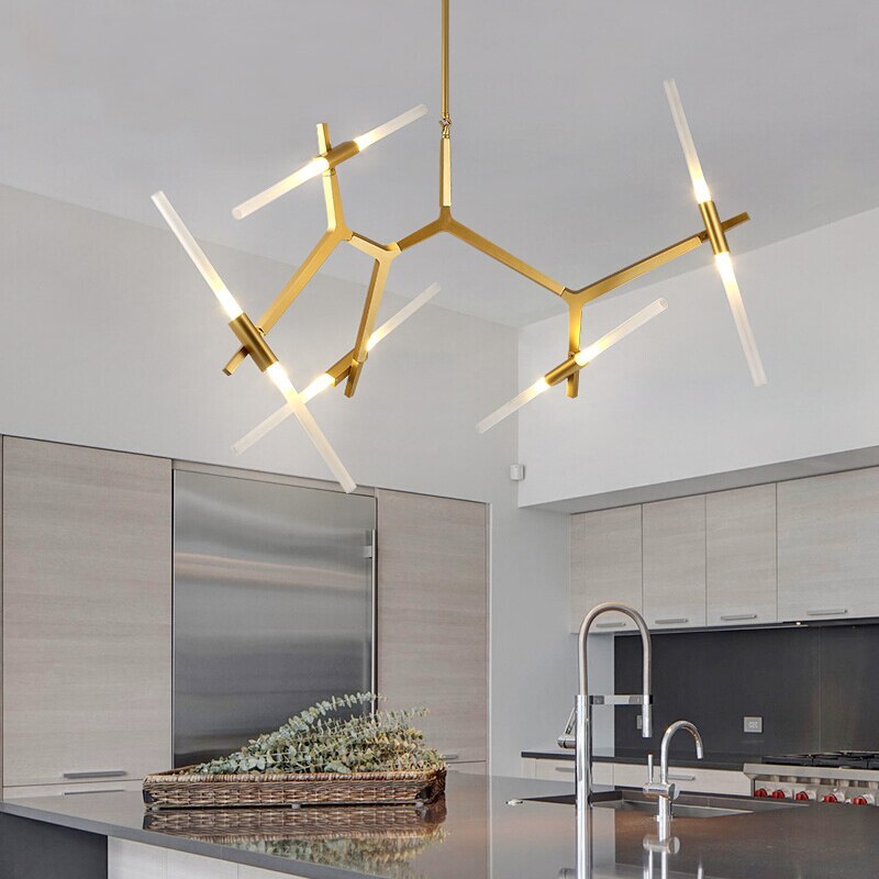 Dual Finishes Rotatable Pendant Light Arisha