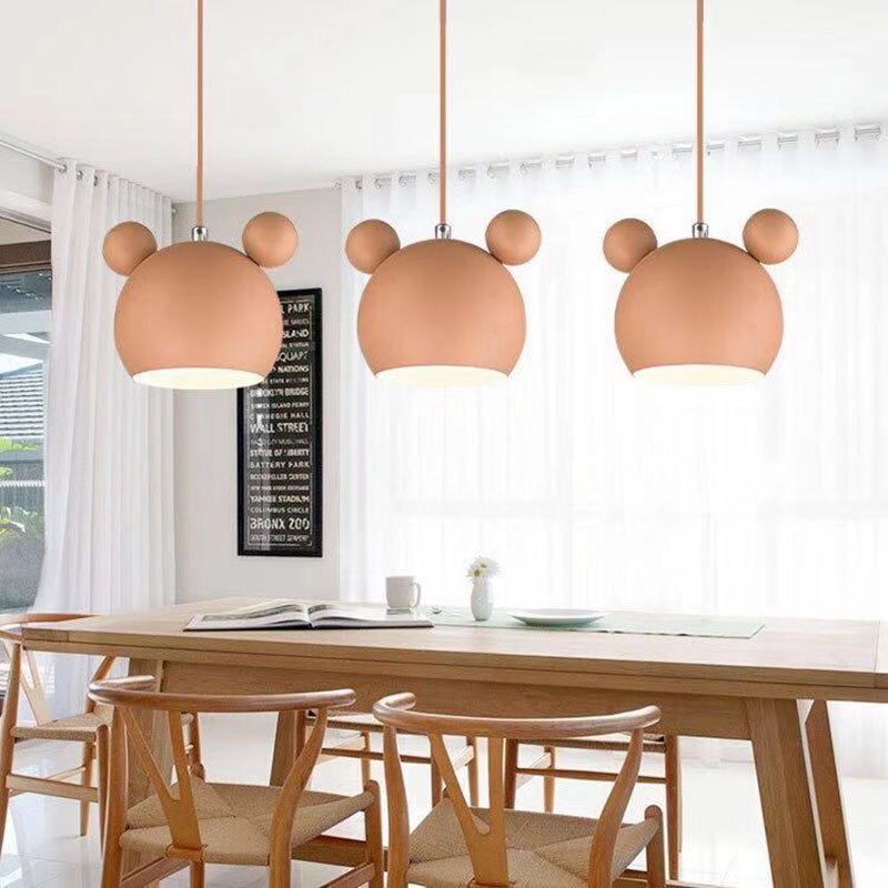 Cozy Ambience Pendant Light For Mouse Head