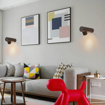White And Black Contemporary Outdoor Waterproof Wall Light