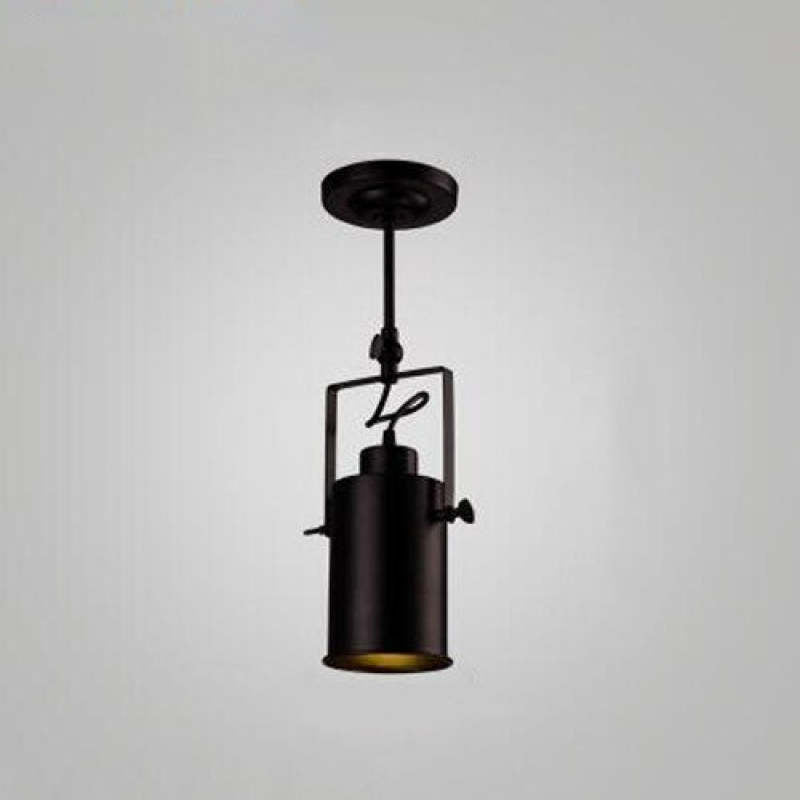 Adjustable Elegant Semi Flush Black Ceiling Light