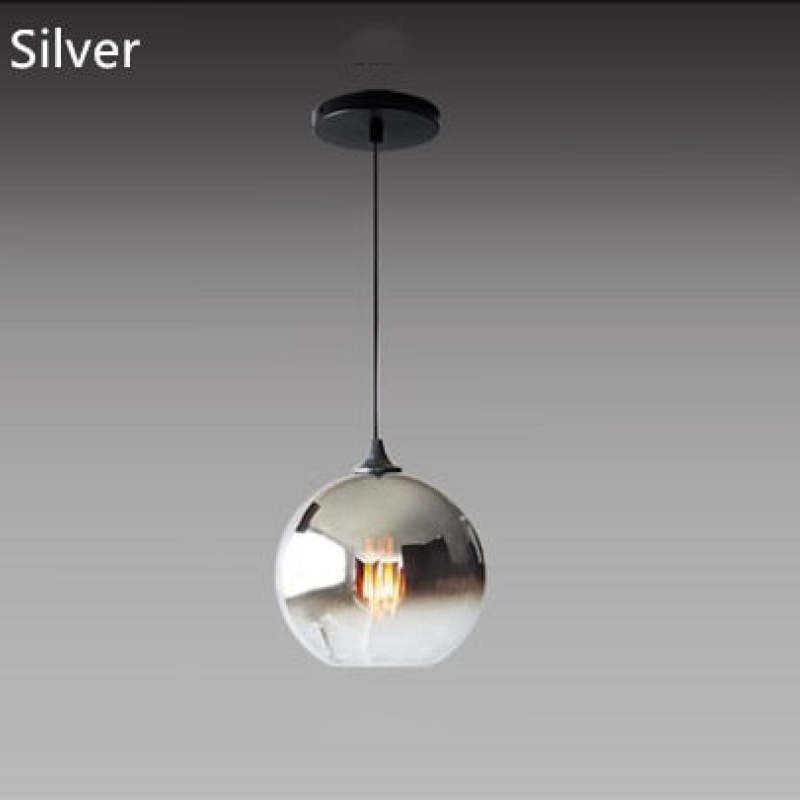 Gentle Gradient Glow Frosted Balloon Pendant Light