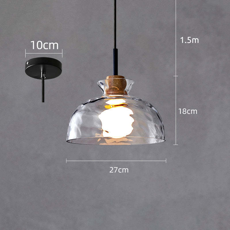 Dining Ambience Elevates Geometric Glass Pendant Light