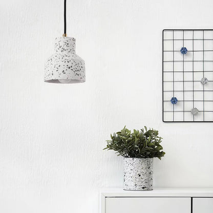 Adjustable Height Aira Pendant Lamp With Cement