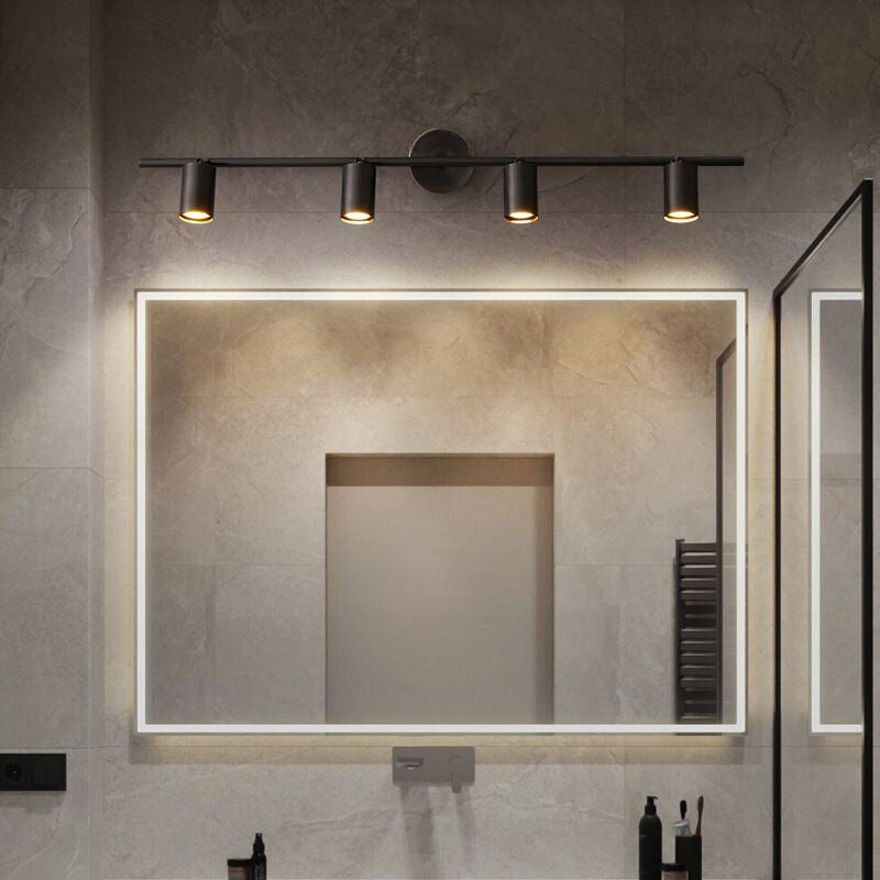 Rotatable Wall Lamp Cylinder Brass Modern Spotlight