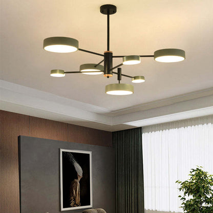 Warm Glow Pendant Light With Metal Frame Elegant