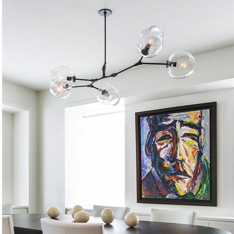 Clear Bubble Nordic Glass Pendant Light