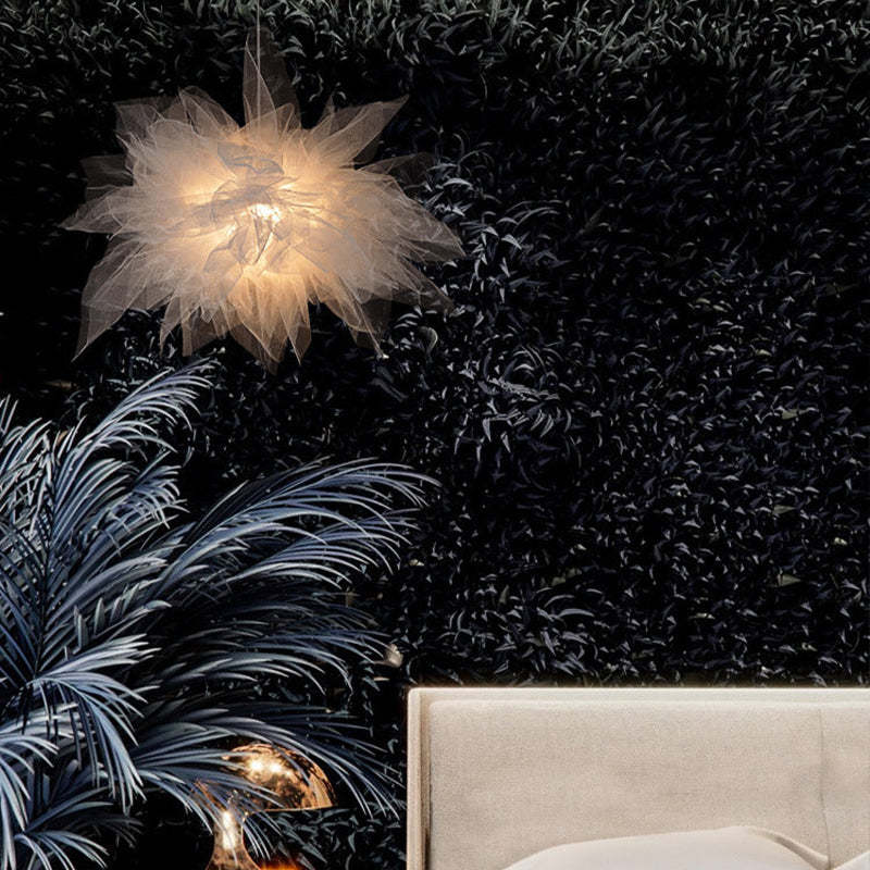 Soft Ambient Glow Fabric Pendant Light
