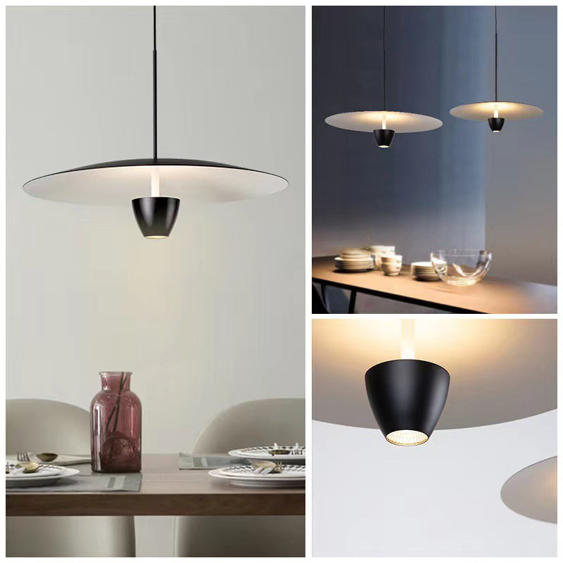 Black Nordic Cluster Pendant Light featuring Warm Glow