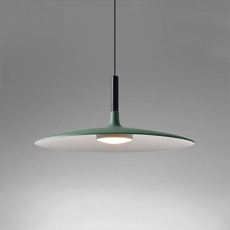 Pendant Light With Warm Ambience Plate Shape