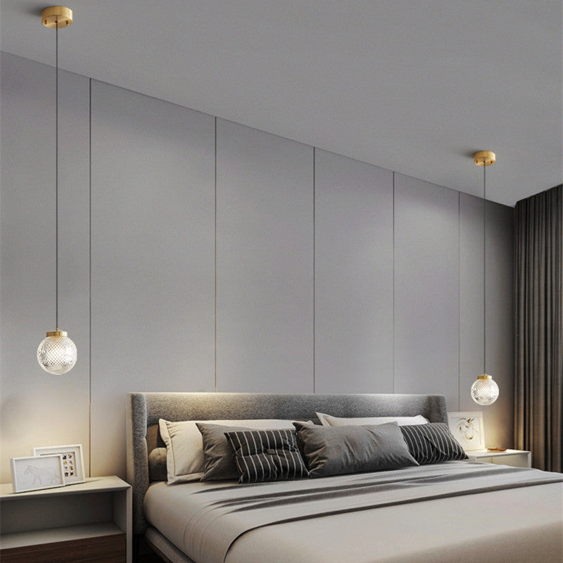 Modern Bedroom Pendant Light With Bright LED