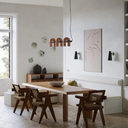 3 U Shaped Lights Elegant Linear Pendant Light