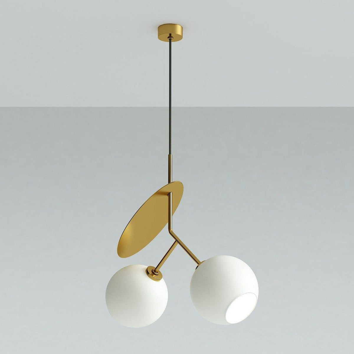 Glass Bubble Cherry Pendant Light Enhances Ambience