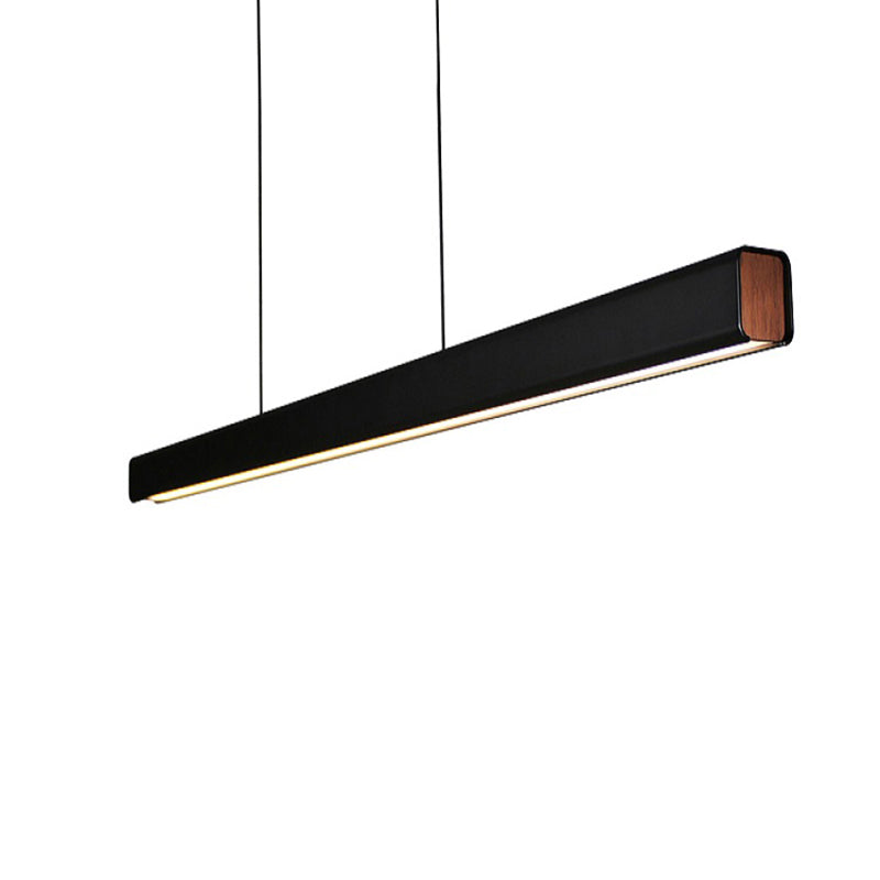 Pendant Light Linear Monochrome Dimmable For Room Dining
