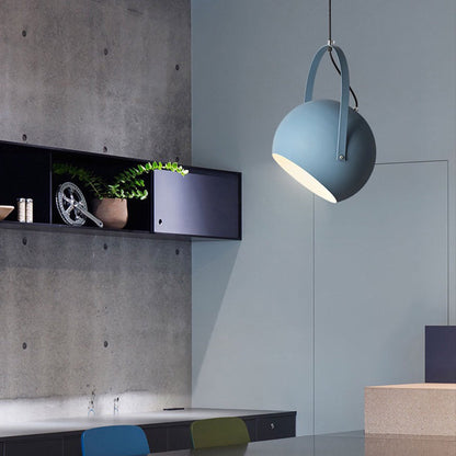 Ambient Bedroom Glow Spherical Art Deco Pendant Light