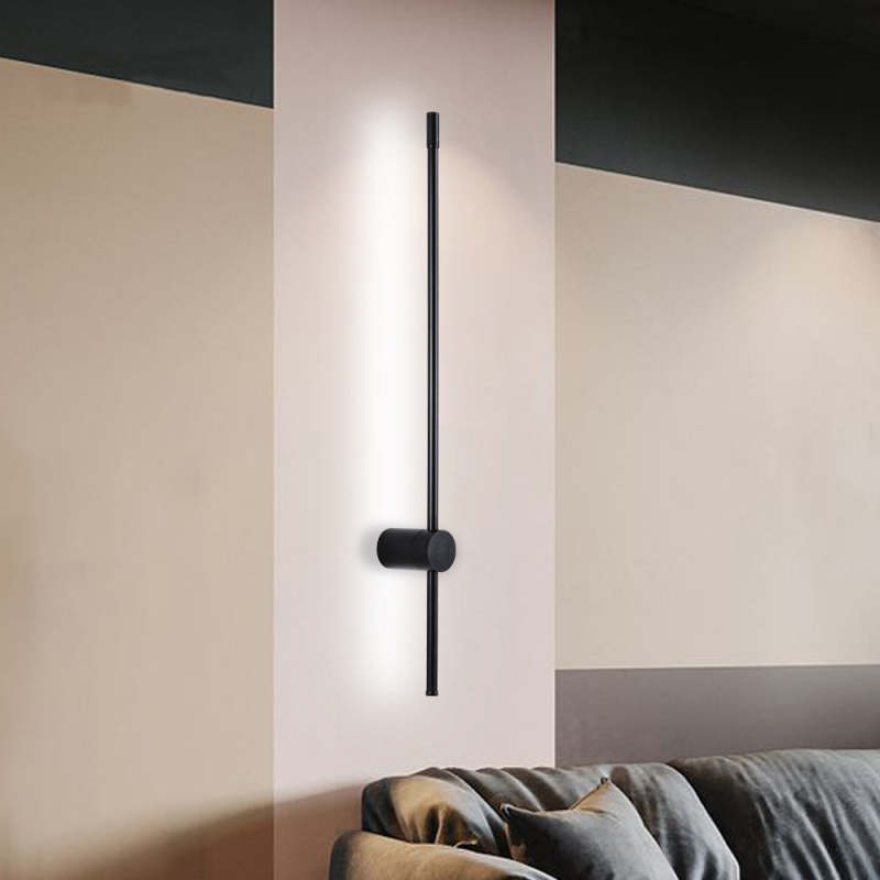 Minimalist LED Black Wall Reading Lamp Lumenline