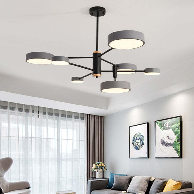 Warm Glow Pendant Light With Metal Frame Elegant
