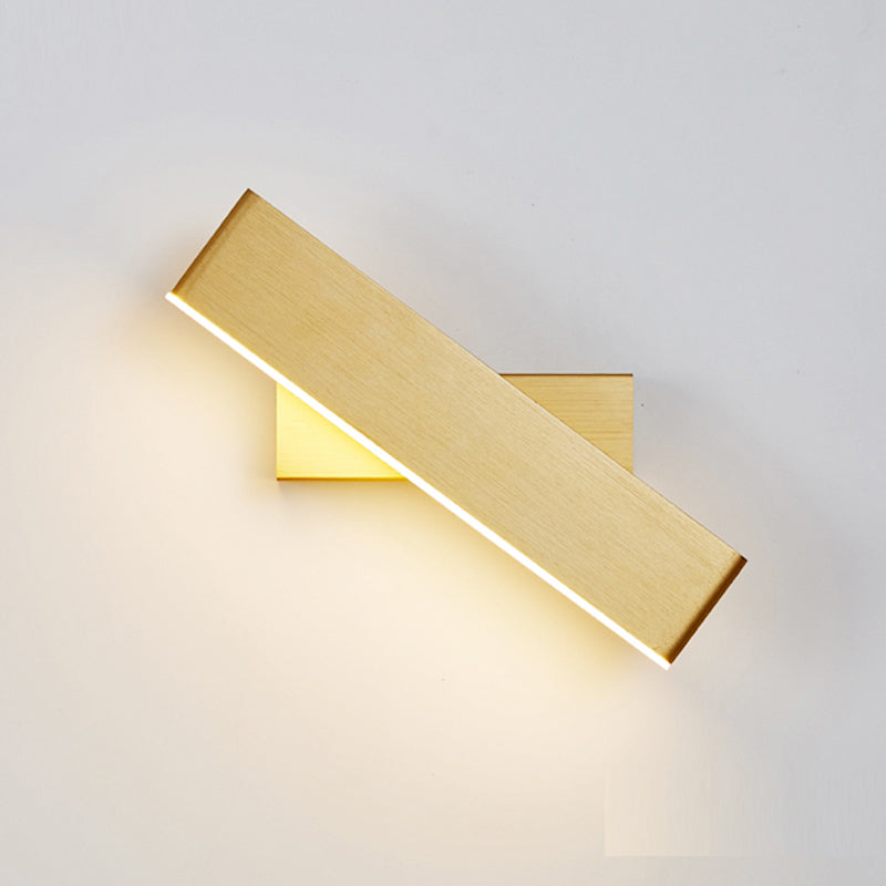 LED Wall Light For Living Rooms Rotatable Rectangular