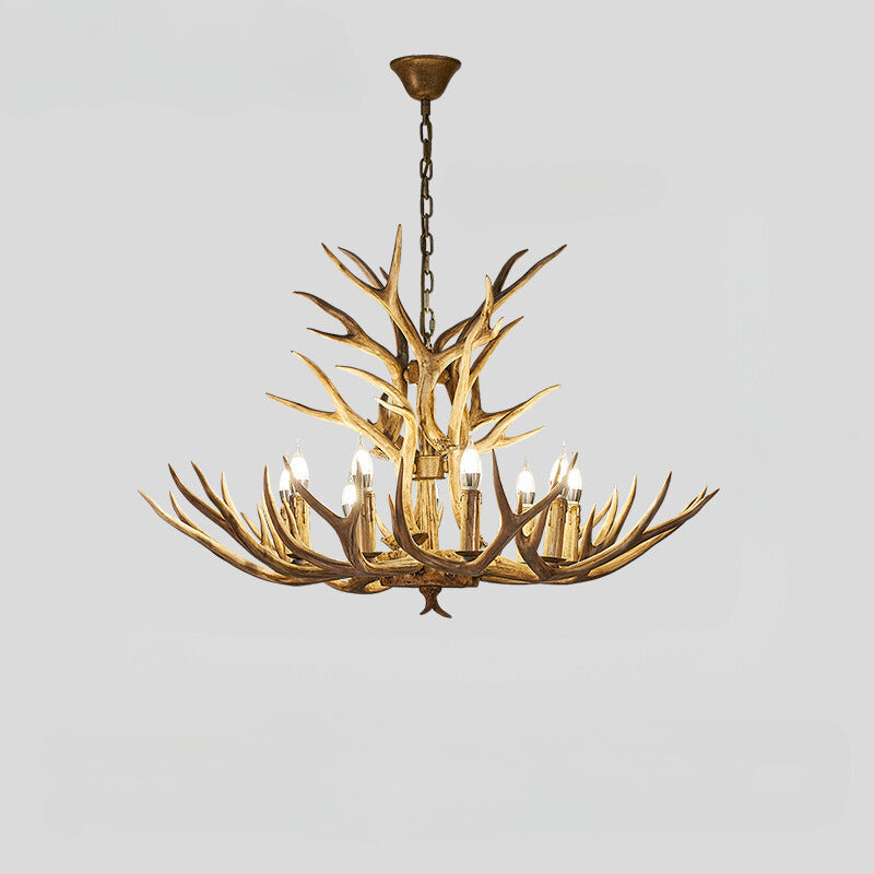 LED Pendant Light in Durable Nordic Wood and Metal
