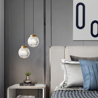 Modern Bedroom Pendant Light With Bright LED