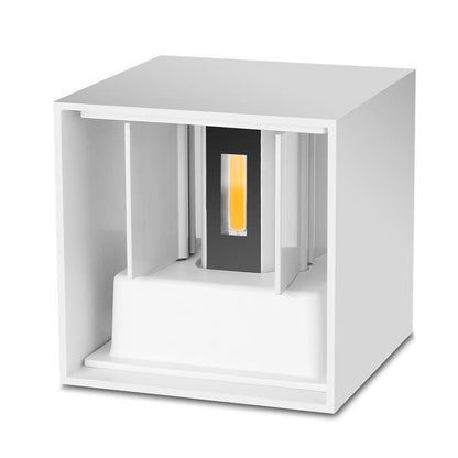 Adjustable Beam Outdoor LED Square Wall Light