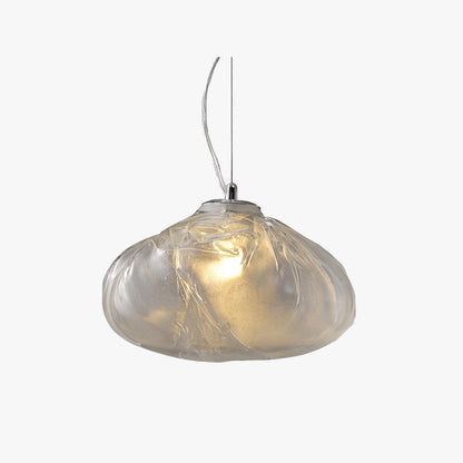 Ambient Glow Glass Globe Minimalist Pendant Light