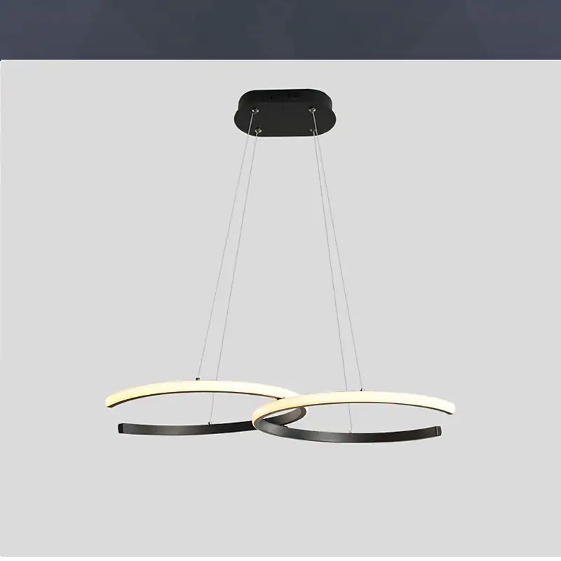 Durable Silica Gel Sleek Pendant Light Design
