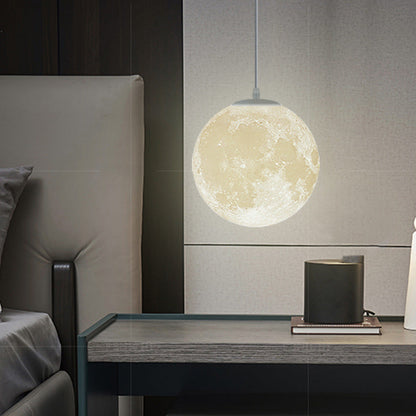 360 Degree Ambient Glow Moon Pendant Light