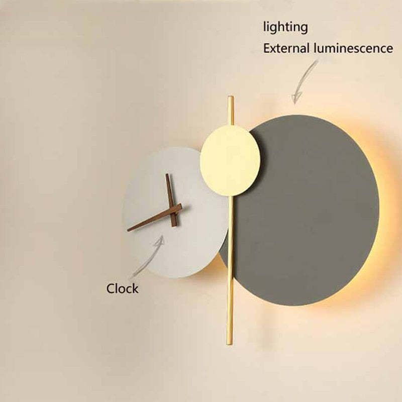 Modern LED Wall Light With Metal Body And Acrylic Shade By Arisha