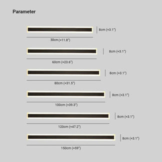 LED Matte Black Finish Linear Outdoor Wall Light – Outleck.