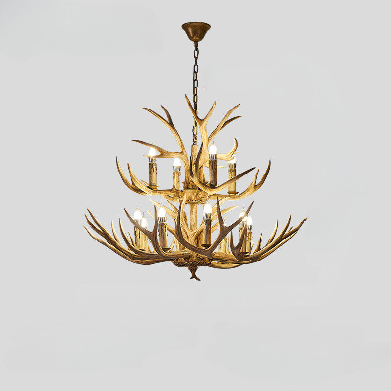 LED Pendant Light in Durable Nordic Wood and Metal
