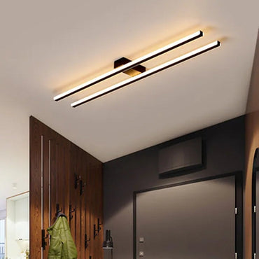 Twin LED Flush Mount Ceiling Light Nova Line