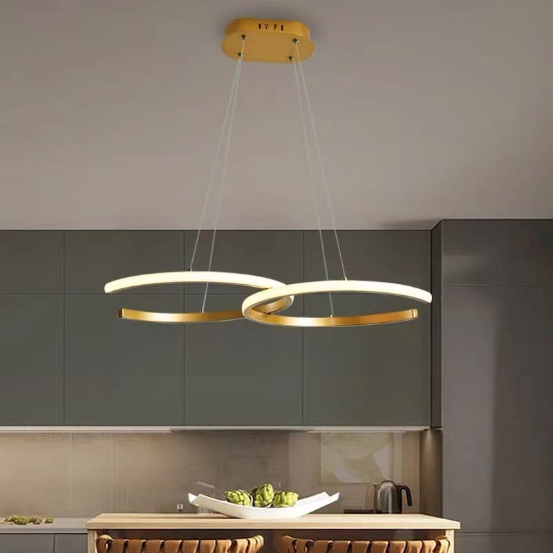 Durable Silica Gel Sleek Pendant Light Design