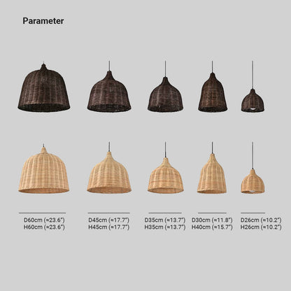 Cozy Ambient Lighting Two Color Pendant Light