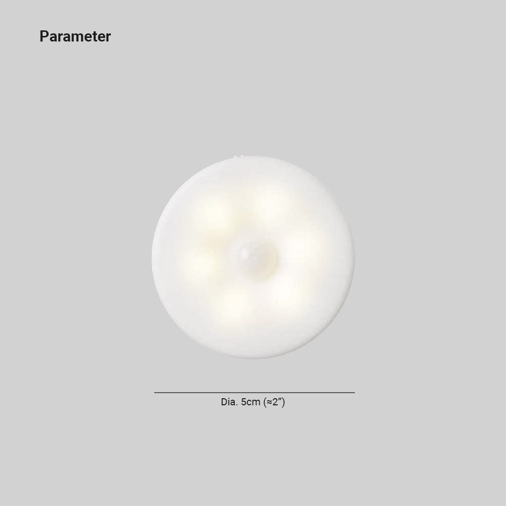 USB Power Indoor Wall Light With Magnetic Sensor