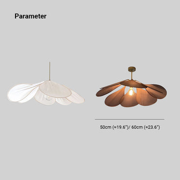 Warm Fabric Shade Pendant Light Ritta