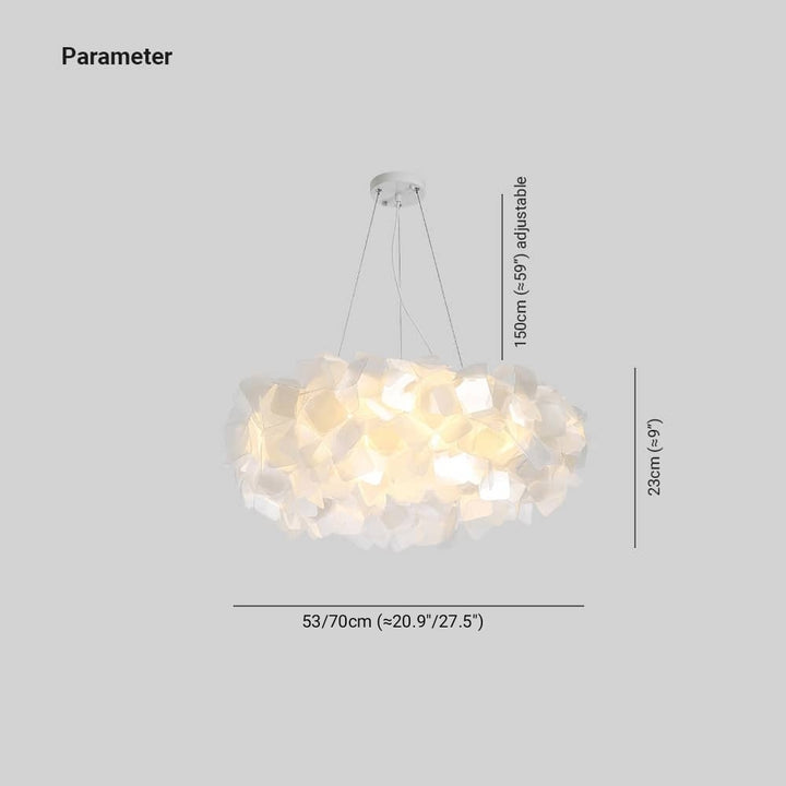 Ambient Lighting Multicolour Floral Pendant Light
